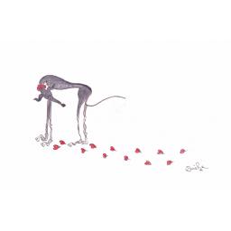 Pawprints from the heart - from Nellie Doodles
